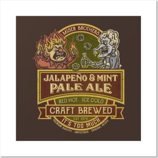 Miser Brothers Jalapeno and Mint Ale Posters and Art